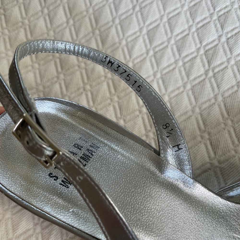 Stuart Weitzman Slingbacks Size 8.5 - image 3